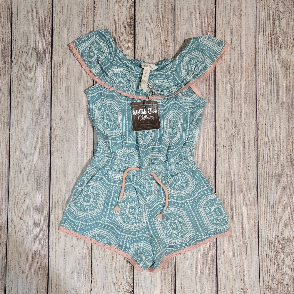 Matilda Jane Beach side Romper Sz 2